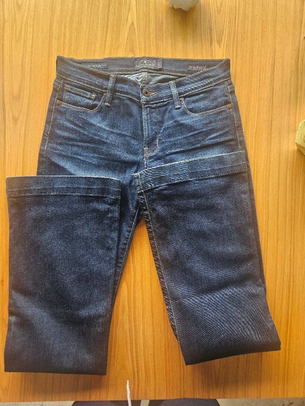 Lucky brand brooke flare jeans 6/28 Candiani denim